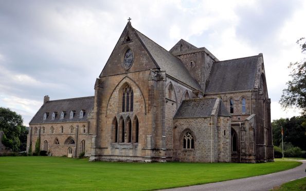 Pluscarden Abbey, outside Elgin