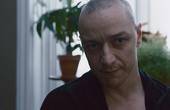 James McAvoy stars in the thriller as Kevin.