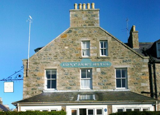 The Udny Arms Hotel in Newburgh.