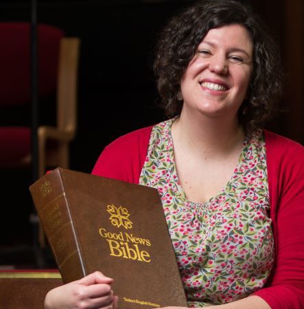 Amy Pierce the newly ordained minister for Banchory's young people