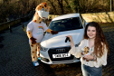18-year-old Carly Stott has won an Audi in a raffle for the Friends of the Special Nursery