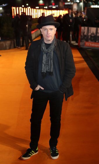 Ewan McGregor arriving at the world premiere of Trainspotting 2 at Cineworld in Edinburgh.