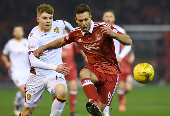 The Dons have one win and one defeat against Motherwell this season.