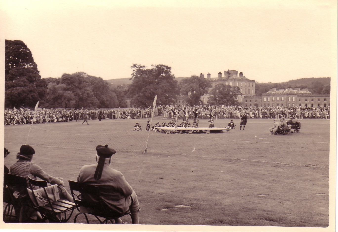 About 30,000 people attended the glory years of the Gordon Castle Highland Games in the 1930s.