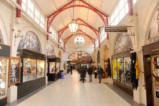 The Victorian Market in Inverness. Image: Sandy McCook / Dc Thomson