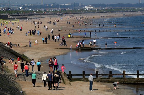 Aberdeen beach