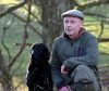 Peter Littlejohn, head wildlife ranger with Jack the Labrador.  
Pictures by Jim Irvine.