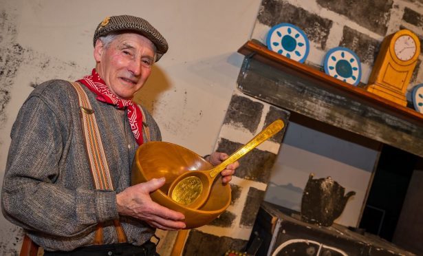 Hector Riddell is only the third person to win the Bothy Ballads contest five times.
