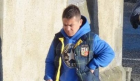 Thomas Barber (pictured), 31, from Carmarthen in Wales, was facing the same charge until his not guilty plea was accepted by the Sheriff