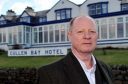 Ian Watson, owner of the Cullen Bay Hotel,  considers £200,000 expansion postponed by rate hike