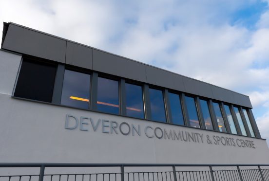 The Deveron sports centre in Banff