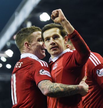 Peter Pawlett: Came off the bench to score for Aberdeen.