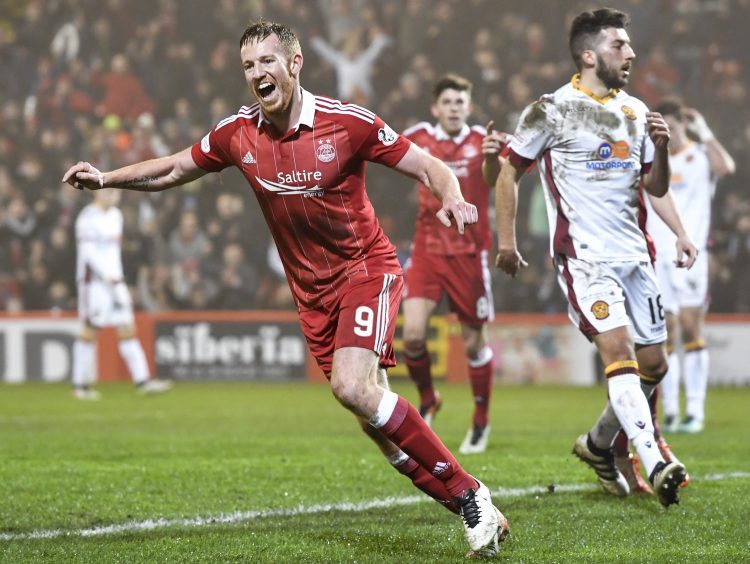 Adam Rooney has finished top scorer at Pittodrie three years on the trot.