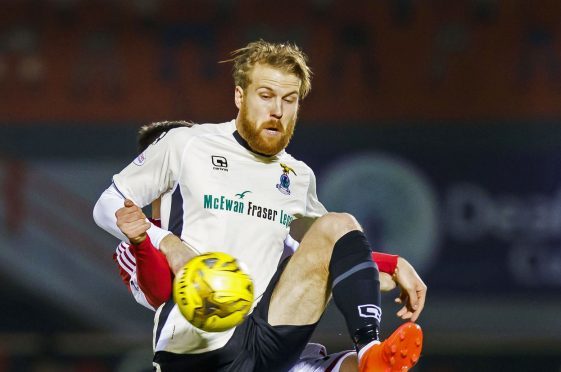 Caley Thistle forward Henri Anier.