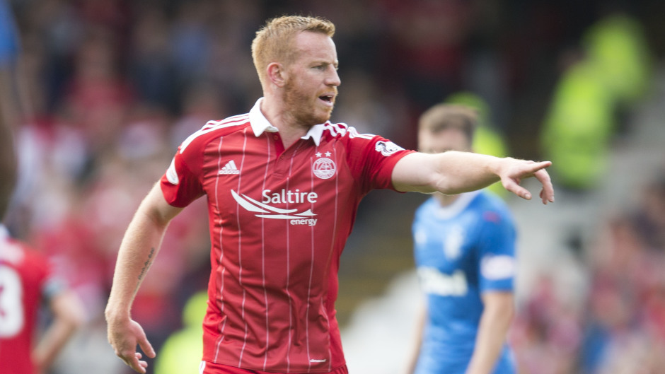 Aberdeen's Adam Rooney netted the game's opening goal.