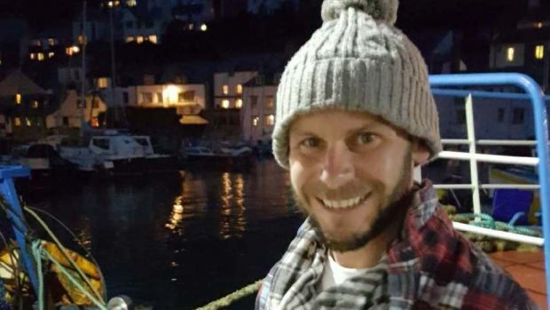 Dominic Jackson went missing on a weekend kayaking trip off the north coast of Aberdeenshire (Police Scotland/PA Wire)