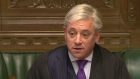 John Bercow faced calls to consider his position
