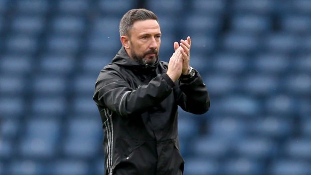 Aberdeen manager Derek McInnes wants a strong finish to the season