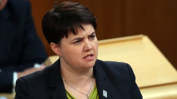 Scottish Conservative leader Ruth Davidson.