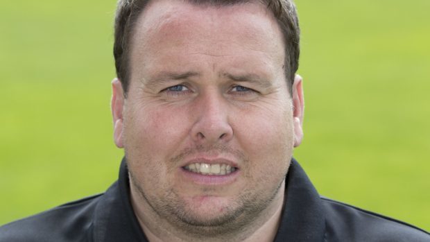 Caley Thistle coach Scott Kellacher.