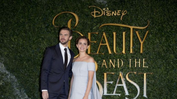 Dan Stevens and Emma Watson