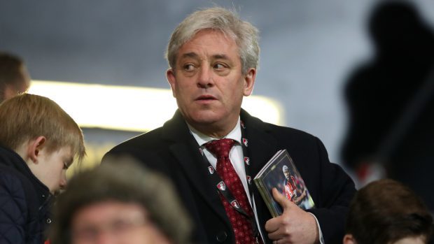 John Bercow says addressing both Houses of Parliament during a state visit is not an 'automatic right'