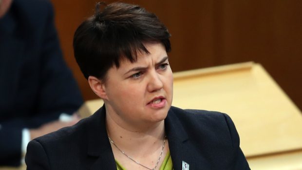 Scottish Conservative leader Ruth Davidson