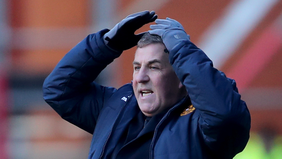 Mark McGhee was sent to the stand during Motherwell's 7-2 defeat on Wednesday