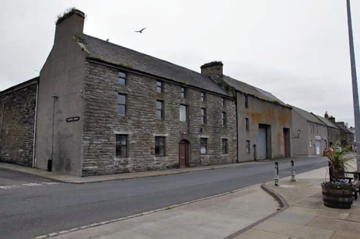 Historic buildings at Wick's Harbour Quay will be used as a base for the Beatrice windfarm