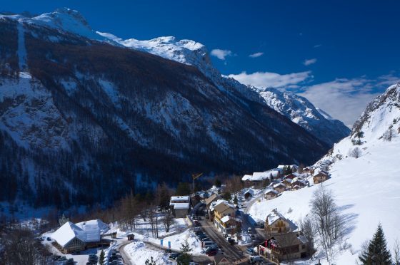 In the French Alps, two men were killed near the town of La Grave when an ice sheet broke off and crashed down on them