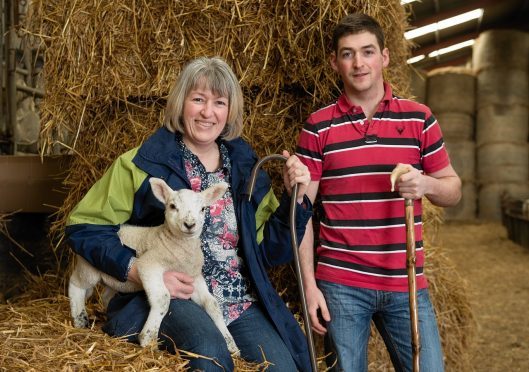 Anne Linton and her son Richard