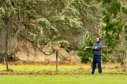 Caberfeidh manager Jodi Gorski in the grounds of Castle Leod
