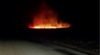Clashendarroch Forest, Rhynie fire last night. Picture by Deborah Smith