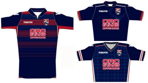 Ross County have offered three design options for next season's home kit.