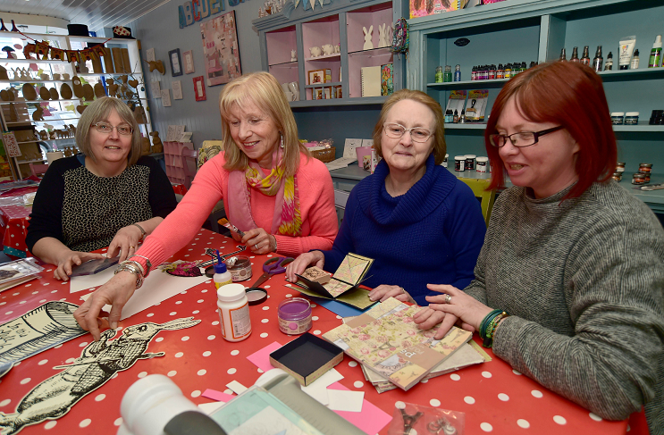Crafters at Madhatters, Turriff