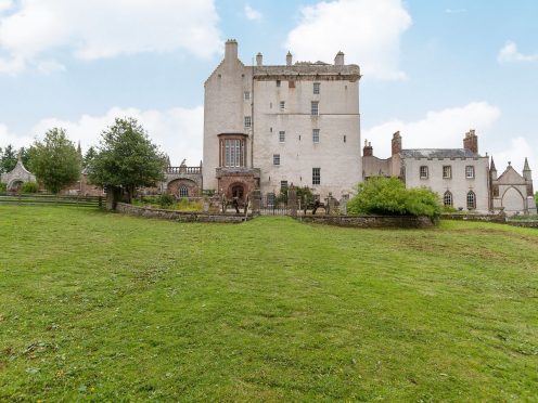 Delgatie Castle, near Turriff.