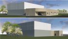An artist's impression of the new Dornoch sports centre building
