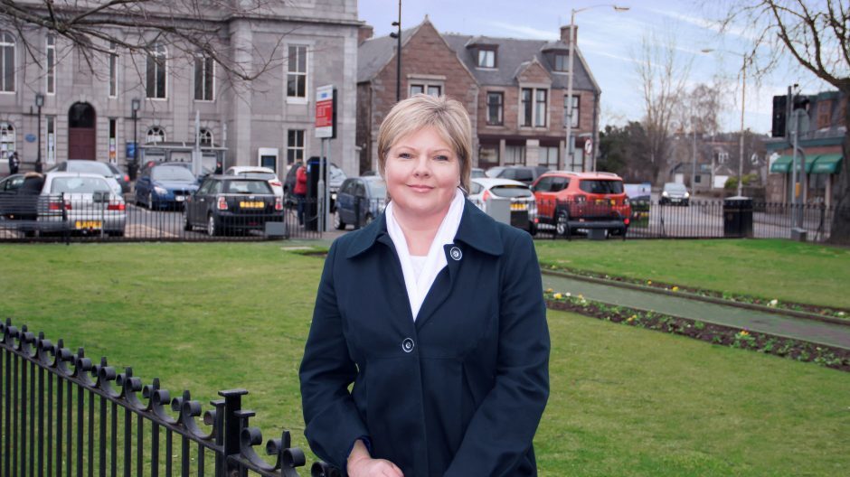 Judy Whyte, prospective candidate for Inverurie and District
