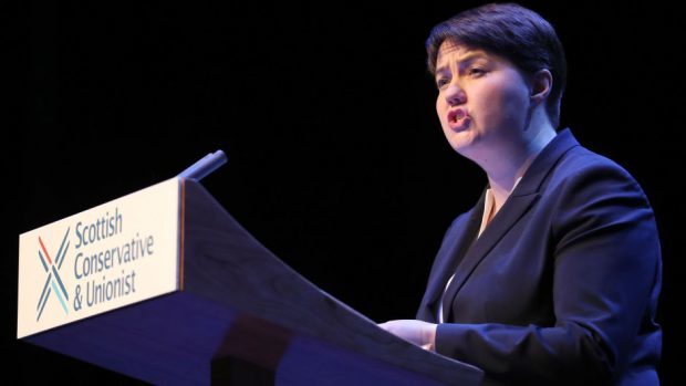 Scottish Conservative leader Ruth Davidson