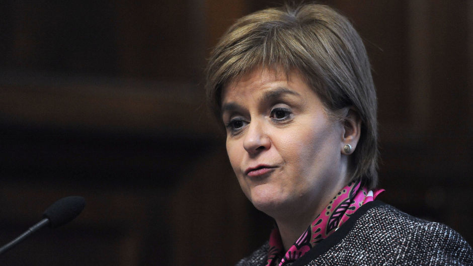 First Minister Nicola Sturgeon has refused to rule out a second referendum on independence