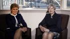 Theresa May and Nicola Sturgeon at a previous meeting.
