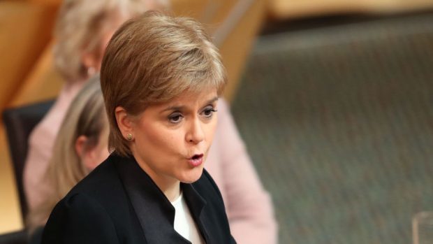 First Minister Nicola Sturgeon said it was “vital” that the Scotch sector is safe from “deception and unfair competition” under the terms of a future trade deal