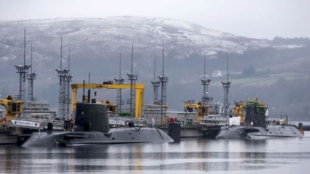 Faslane is home to Britain's Trident nuclear deterrent and will host Royal Navy's submarine fleet from 2020