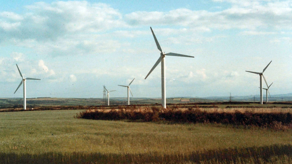 Increased capacity and stronger winds have boosted output from turbines.