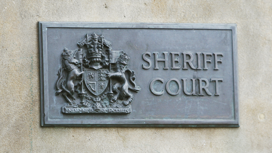 Aberdeen Sheriff Court. Image: DC Thomson.