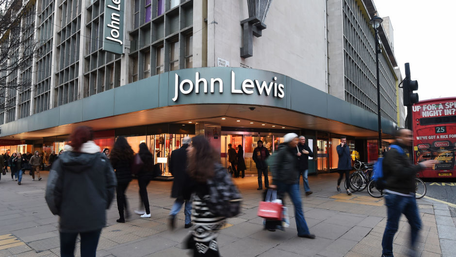 The John Lewis store on Oxford Street in London