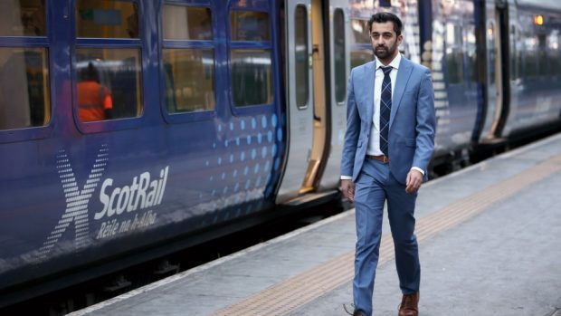 Transport Minister Humza Yousaf