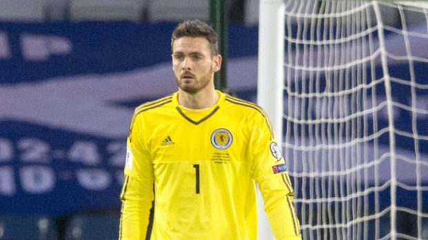 Scotland goalkeeper Craig Gordon.