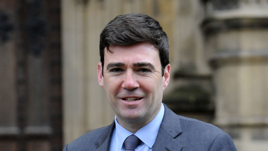 Andy Burnham Mayor of Greater Manchester