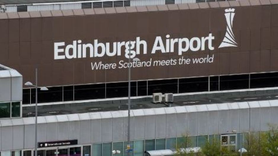 Exterior of Edinburgh Airport